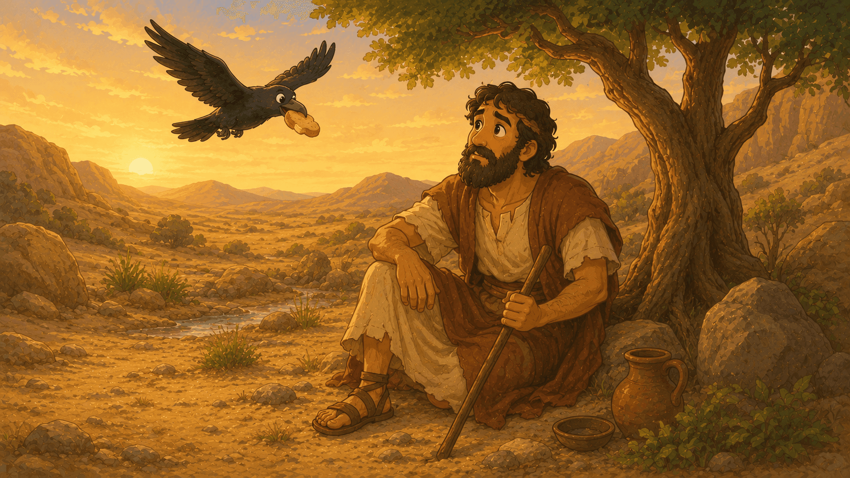 Elias no deserto