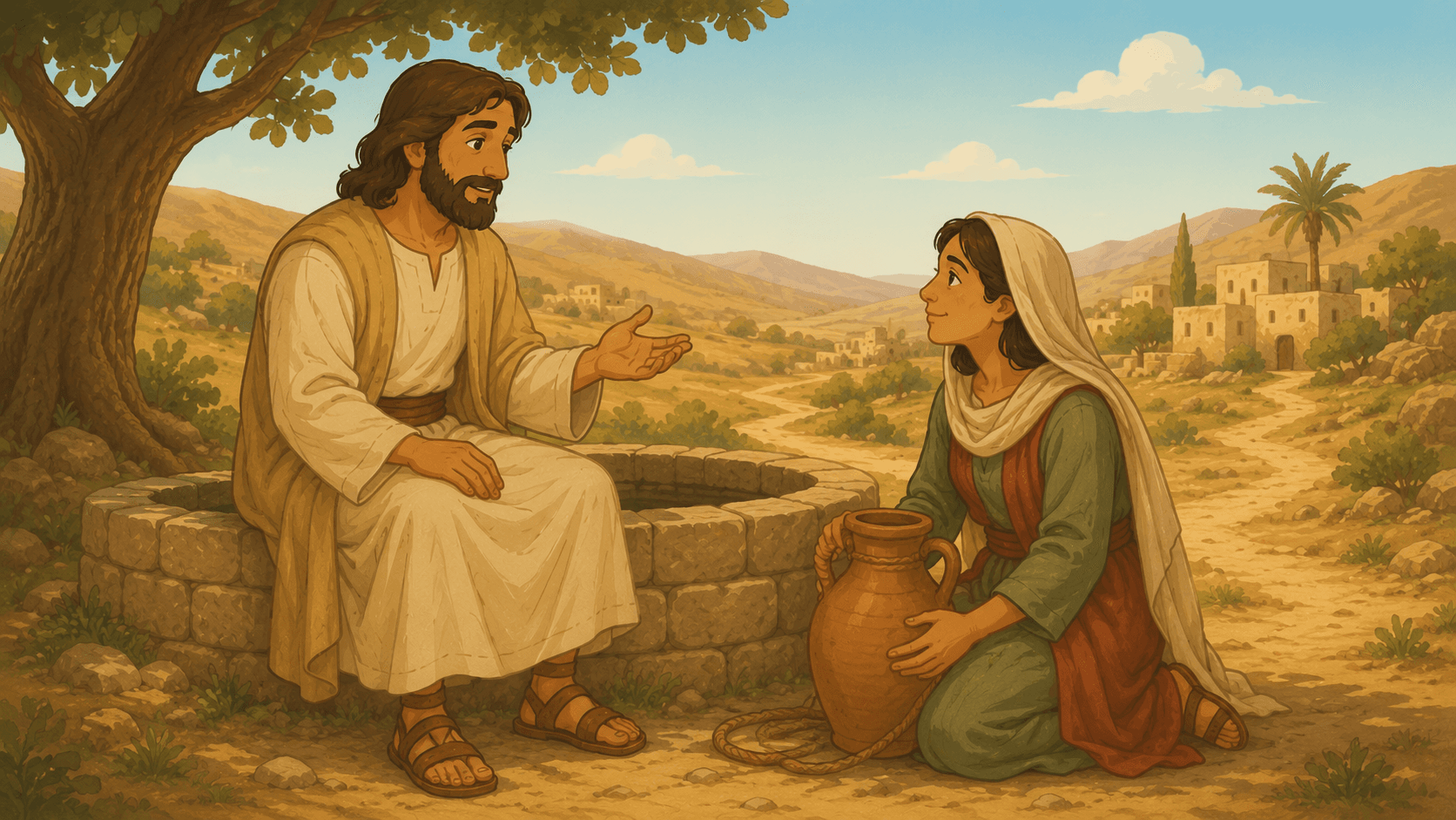 Jesus e a Samaritana