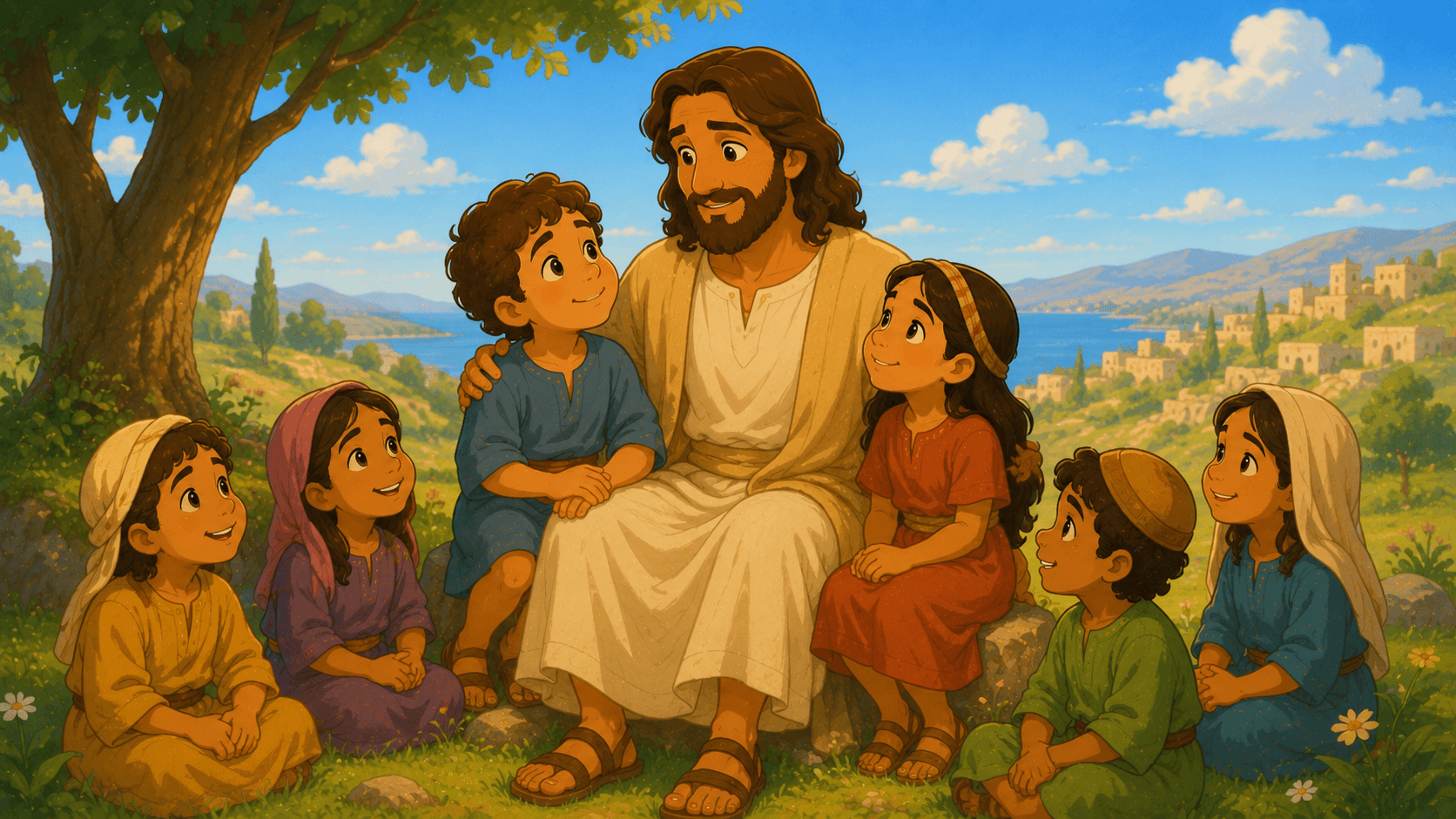 Jesús y los Niños