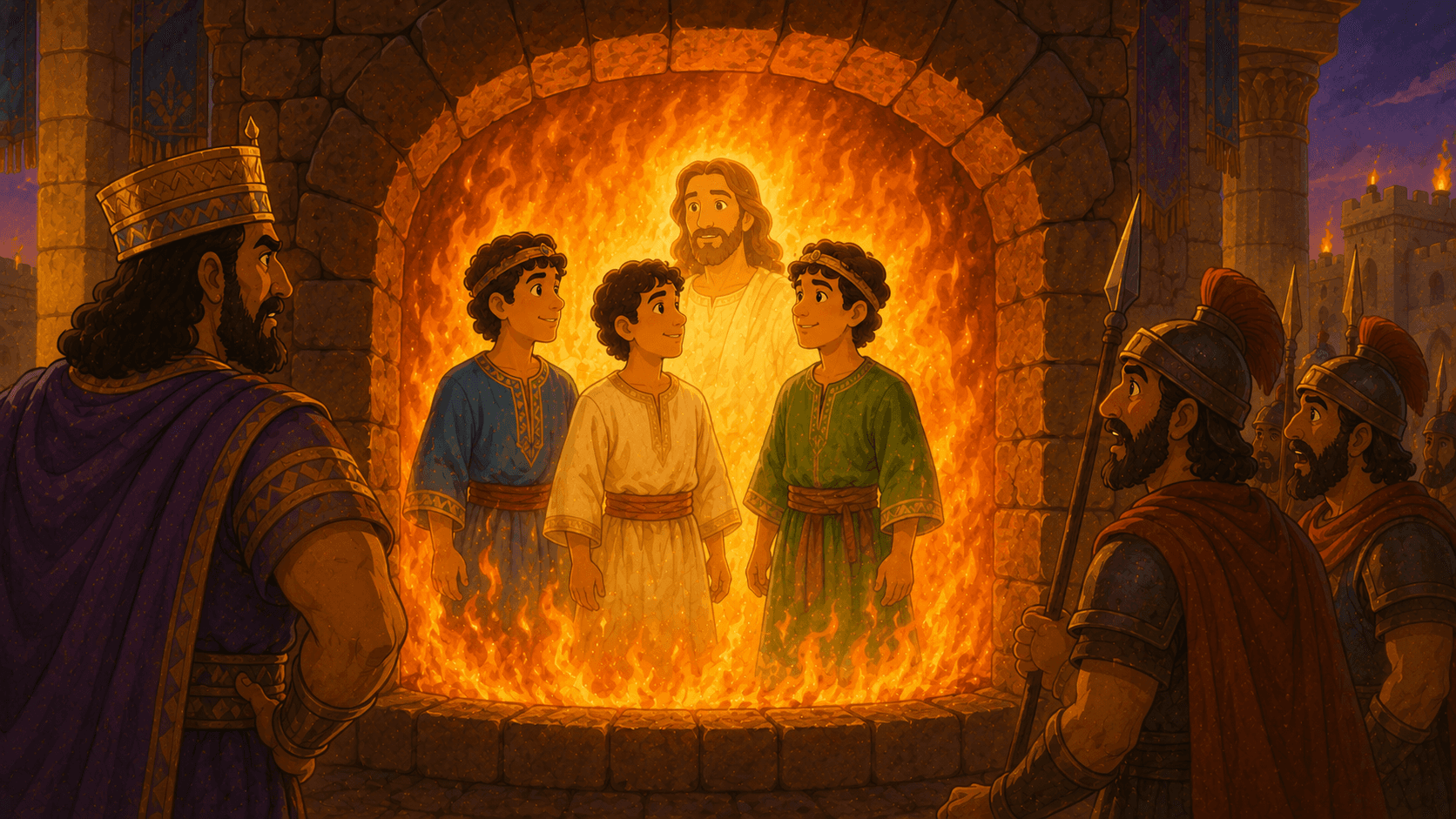 Los Tres Amigos en el Horno