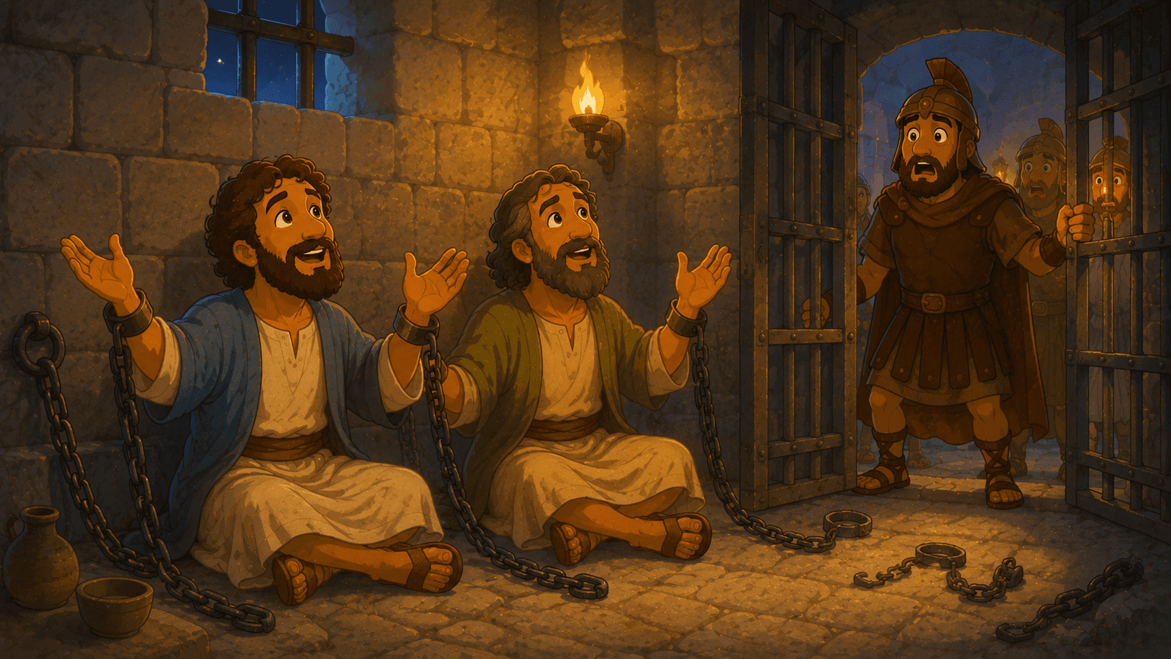 Paulo e Silas na Prisão