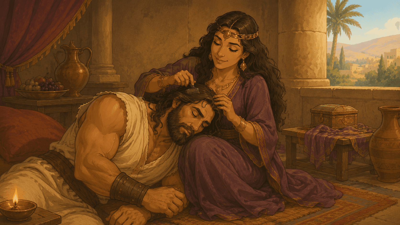 Sansón y Dalila